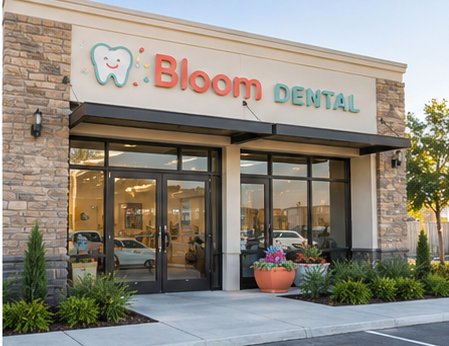 The Bloom Dental storefront
