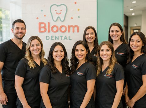 The Bloom Dental team