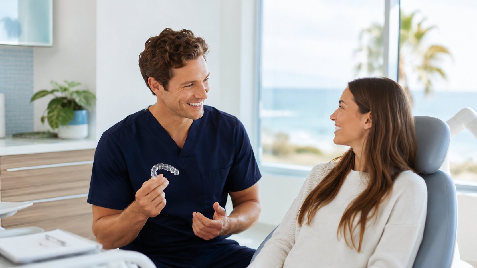 Coastline Orthodontics concept homepage