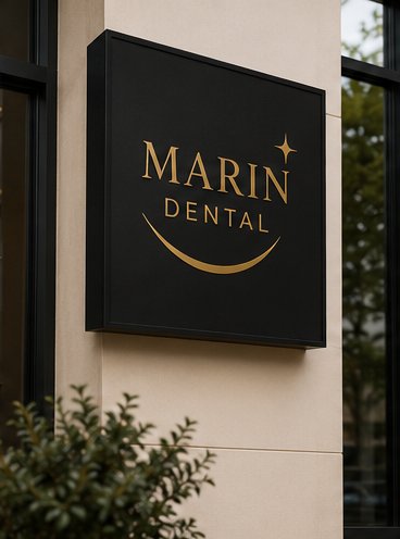 Marin Dental exterior signage