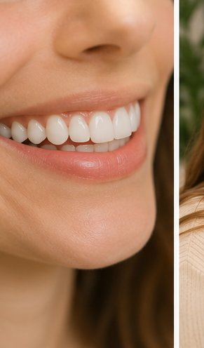 A healthy, natural smile